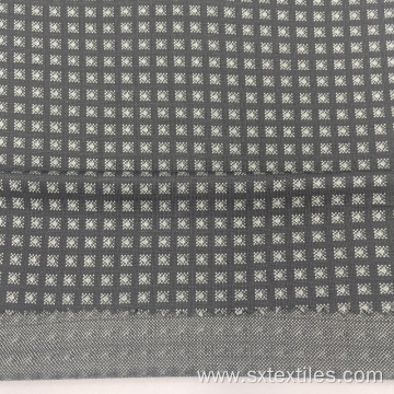 Checked Pattern Modal Polyester Blend Jacquard Knitted Cloth